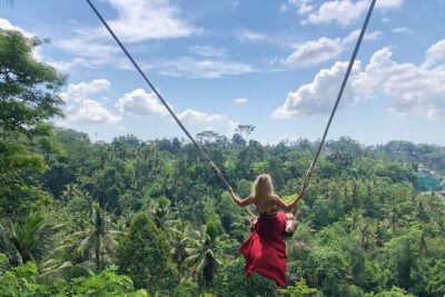 Bali White Water Rafting with Sacred Monkey Forest and Swing