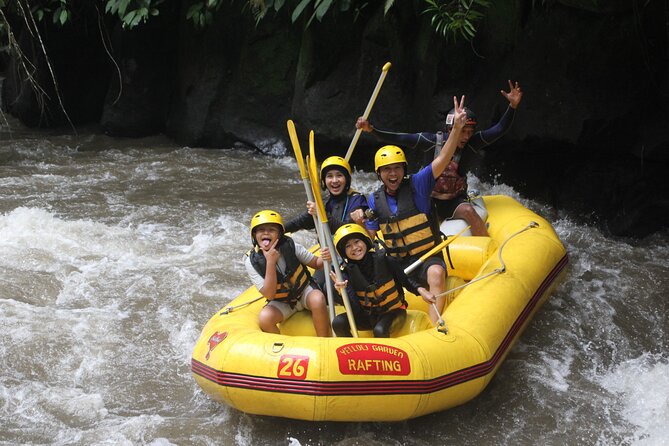 Bali White Water Rafting Yellow Garden - A jungle river trip with a relaxed rhythm