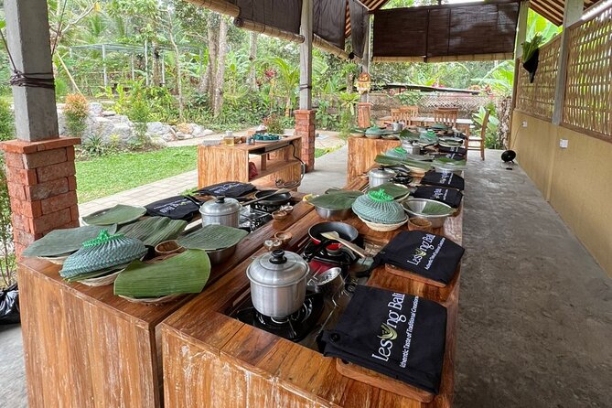 Balinese Cooking Class with Traditional Market Tour - Herbs and spices in the organic garden