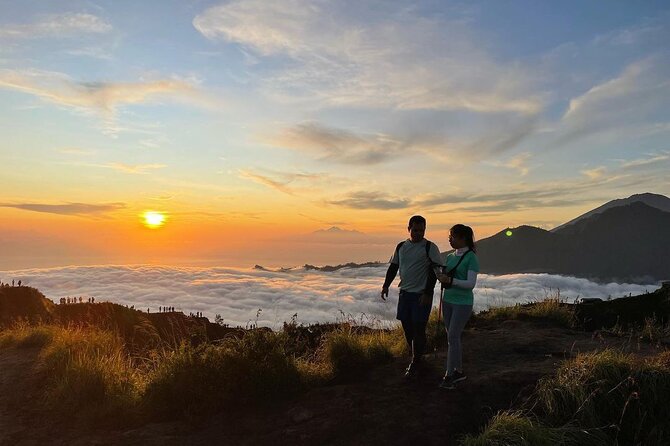 Batur Hike : Mount batur Sunrise Hike & Natural Hotspring - Reaching the summit around 6:15 a.m.