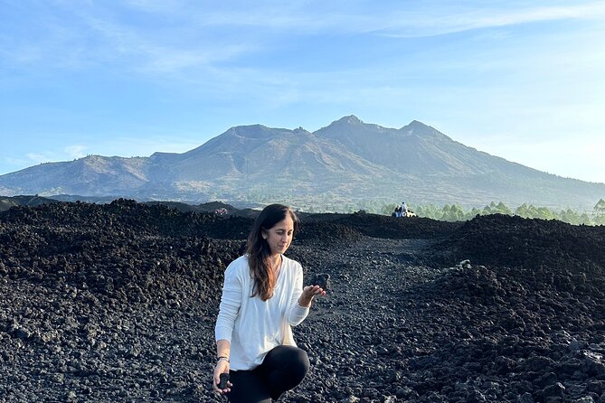 Batur Volcano Sunrise Jeep - Breakfast with coffee, tea, and a volcano view