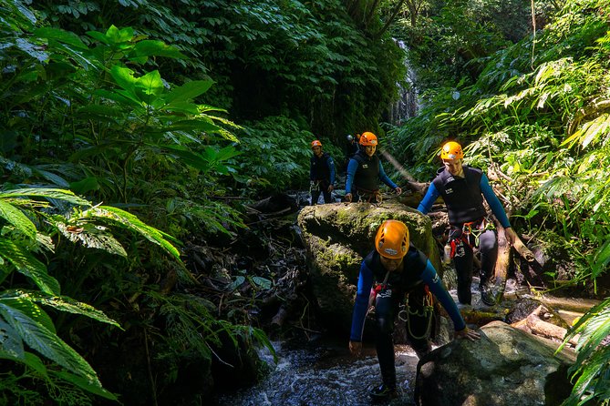 Beginner Canyoning trip in bali "Banyuwana canyon" - Learning the ropes before the descent