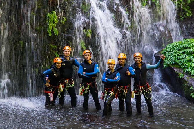 Beginner Canyoning trip in bali "Banyuwana canyon" - Meals, footage, and the return to Wanagiri