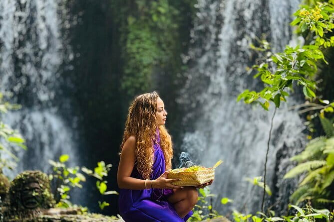 Beji Griya Waterfall Bali Spritual Holy Bath Experience - The ride from Ubud or Sanur