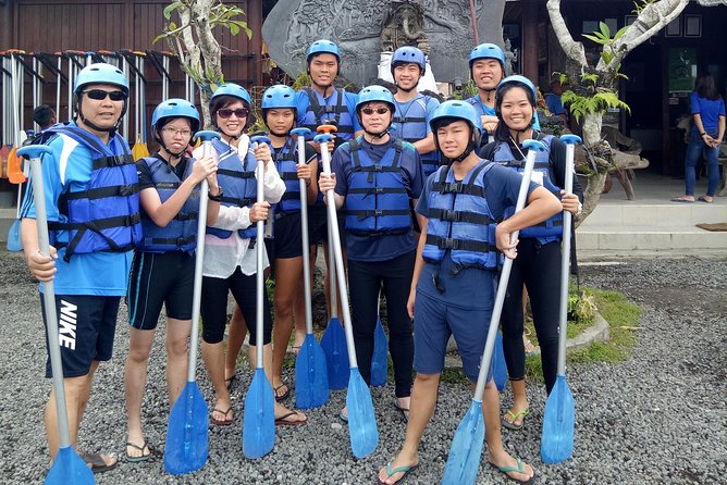 Best Bali Ayung River Rafting with Lunch - Getting ready with a helmet, jacket, and safety briefing