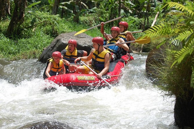 Best Bali Ayung River Rafting with Lunch - Lunch, lockers, showers, and changing facilities