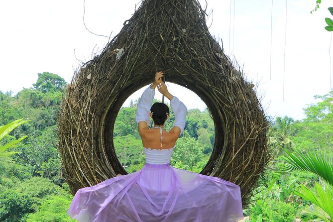 Best of Instagram Tour: Gate of Heaven, Tirta Gangga, Bali Swing - The quick Tegalalang Rice Terrace visit