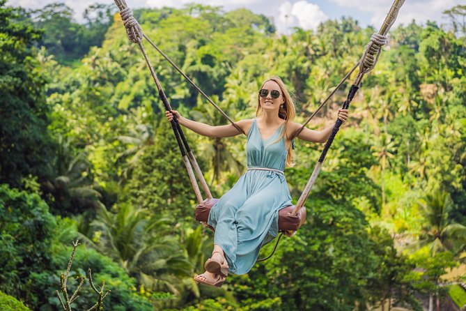Best of Ubud Full-Day Tour with Jungle Swing - Cooling off at Tegenungan Waterfall