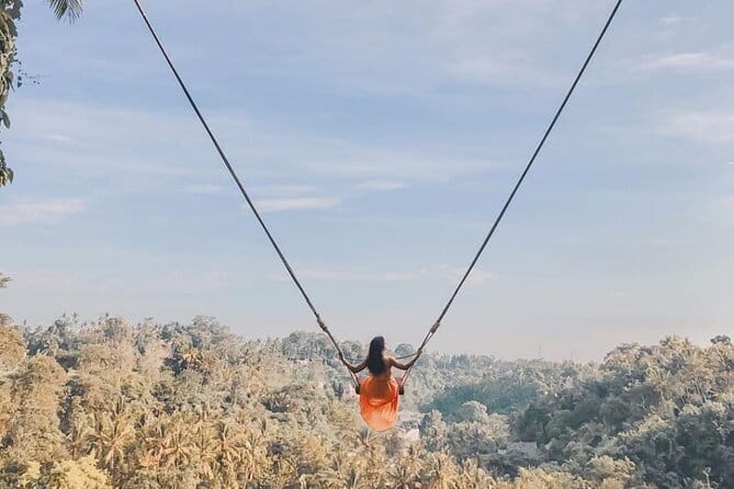 Best Of Ubud Waterfalls, Rice Terrace and Jungle Swing Tour - Tibumana Waterfall: a calmer single drop