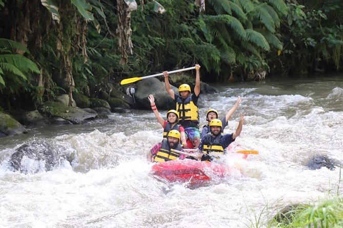 Best White Water Rafting in Bali - The waterfall and scenery between the rapids