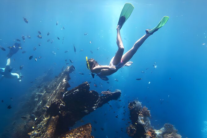 Blue Lagoon Snorkeling and Uluwatu Sunset Tour - Jimbaran Beach seafood dinner