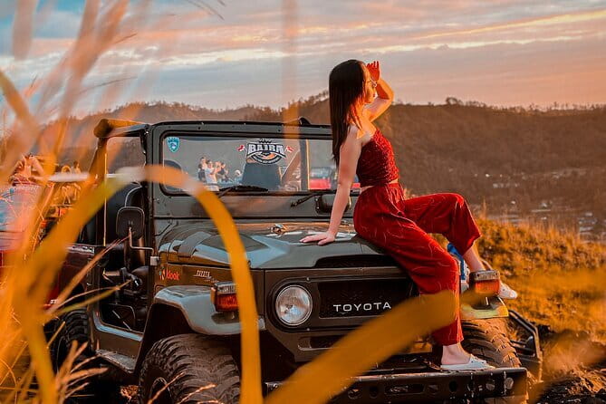Buggy Bali UTV Adventure in Ubud with optional Hotel Transfer - River bathing, a floating boat, and the mini waterfall