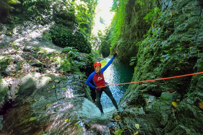 Canyoning Adventure in Sambangan Canyon - Four jumps, five slides, and one zip-line