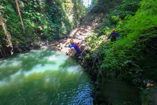 Canyoning Adventure in Sambangan Canyon - Swimming is limited, but water comfort still matters