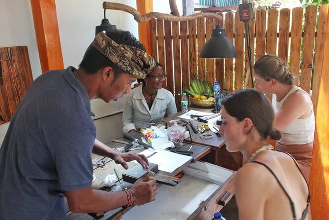 Celuk Bali Silver Class: Hands-On Silver Making Class - Polishing and finishing your one piece