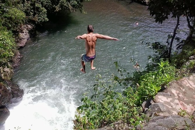 Cliff Jumping and Sliding at Aling Aling Waterfall - Practical Preparation for Wet Steps and Moving Water