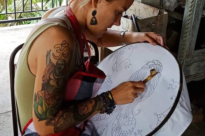 Crafting Heritage Batik Painting Workshops - Applying the dyes and accepting happy accidents