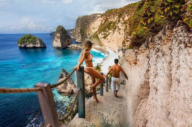 East Nusa Penida With Tembeling Beach Natural Pool - Private tour - Diamond Beach delivers the postcard views