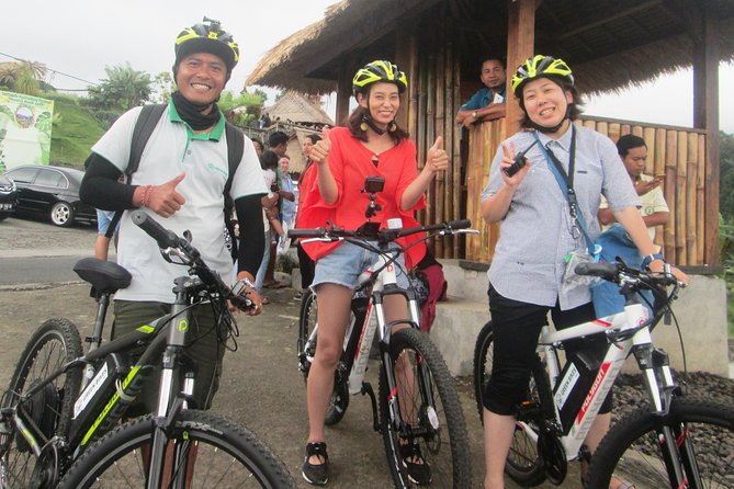 Electric bicycle tour in Jatiluwih UNESCO site - What the two-hour cycling section feels like