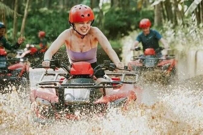 Excellence Bali ATV (Quad Bike) , White Water Rafting with Swing. - Why the muddy route is the point