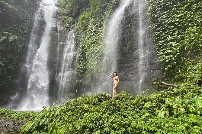 Experience Private Bali Northern Trip at North Waterfall - Sekumpul Waterfall demands your best energy