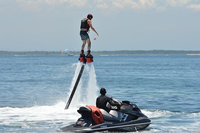 Fly Board Experience in Bali - Nusa Dua Beach is the setting