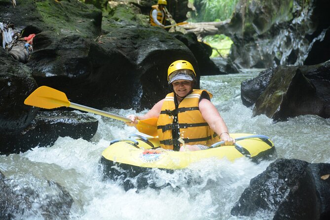 Full Day ATV Quad Bike and River Tubing Experience in Bali - Riding through paddies, forest, and village roads