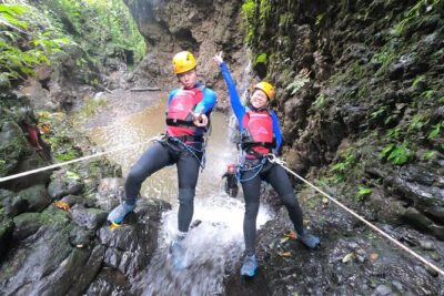 Fun Canyoning in Gitgit Canyon