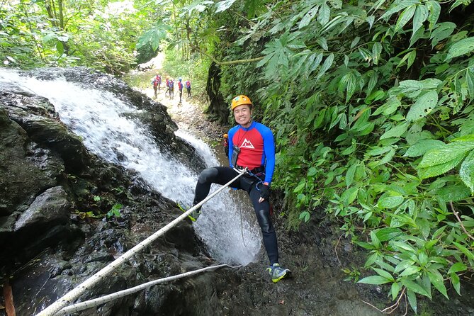 Fun Canyoning in Gitgit Canyon - Four Jumps from 3 to 8 Meters