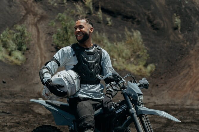 Half day forest & volcano tour with electric or petrol dirtbikes - Key points at a glance