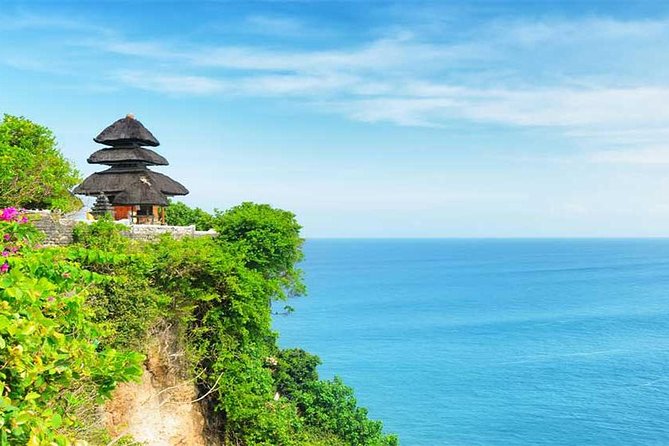 Halfday Tour:Uluwatu Temple,Kecak Dance and Dinner Jimbaran Beach with Transport - Uluwatu Temple above the Indian Ocean
