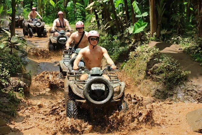 Infinity Bali Rafting Ubud Combine 1,5 hrs Quad Bike - From river water to a 1.5-hour ATV track