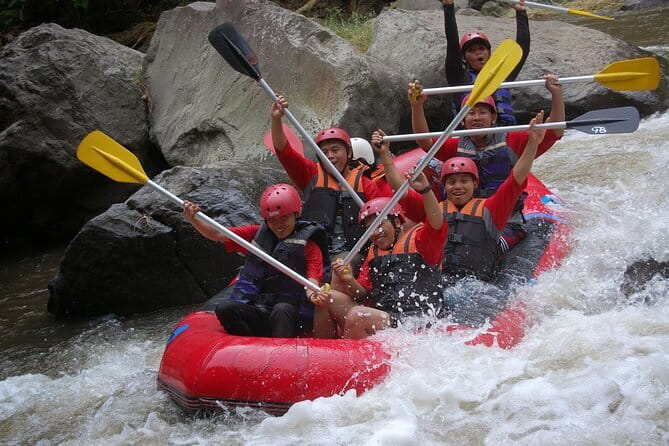 Infinity Bali Rafting Ubud Combine 1,5 hrs Quad Bike - Starting below Ubud on the Ayung River