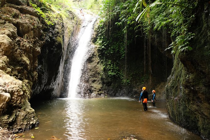 Intermediate canyoning tour in Bali " Maboya Canyon " - Jumps, Slides, and Abseils in the Canyon