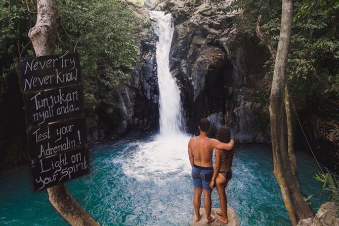 Jumping Sliding at Aling- aling Waterfall - Wanagiri Hidden Hill - Handara Gate - Why this North Bali day trip makes sense