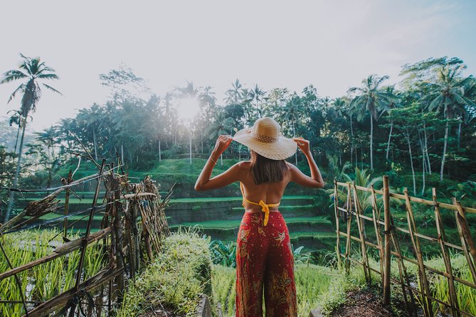 Jungle Buggy Adventure and Ubud Tour - Tegalalang Rice Terrace and the view over the fields
