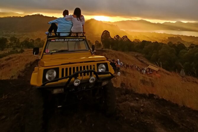 Kintamani Batur Jeep Sunrise Tour - Returning Toward a Natural Hot Spring