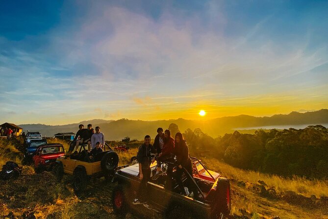 Kintamani Black Lava Sunrise Jeep Adventure with Temple in Bali - A 3:30 am start sets the tone