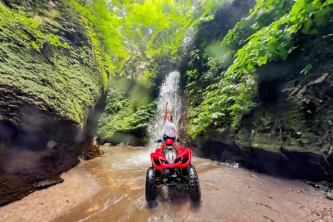 KUBER ATV UBUD - Tunnel Waterfall Rice field Jungle w Private Car - The 500-meter tunnel is the signature moment