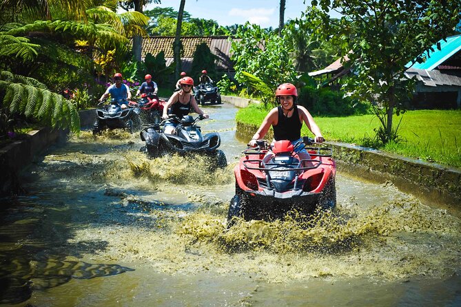 KUBER ATV UBUD - Tunnel Waterfall Rice field Jungle w Private Car - Showers, lunch, and what the price really covers