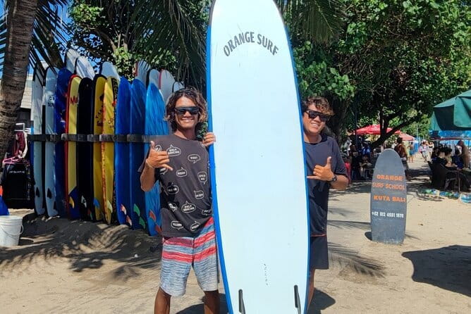 Kuta Beach Bali, 1 on 1 Surfing Lesson Orange Surf Bali - Key points about this Kuta surf lesson