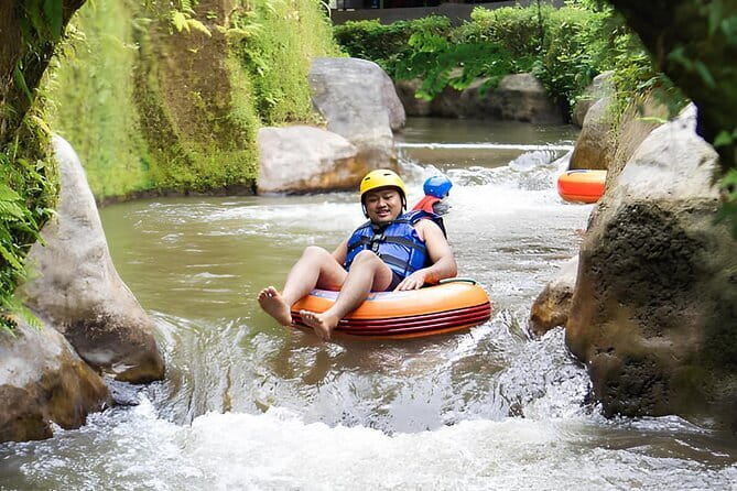 Lazy Cave River Tubing Adventure Bali - Lockers, showers, towels, and lunch