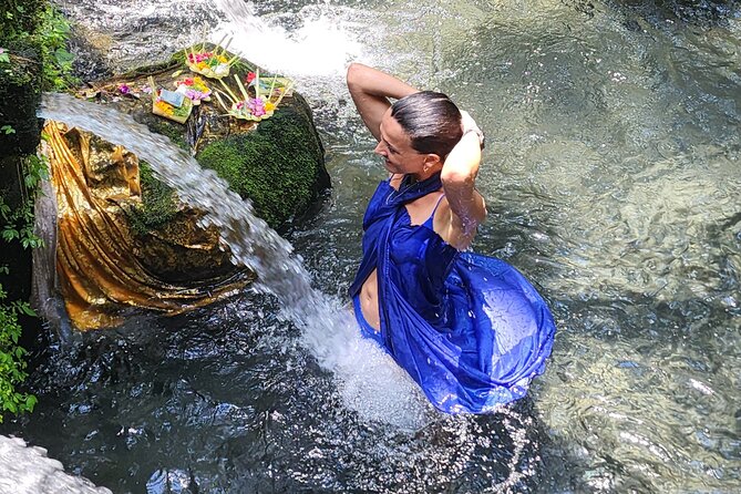 Melukat Purification Ceremony at Mengening Temple - The Spring-Fed Pool and the Purification Bath