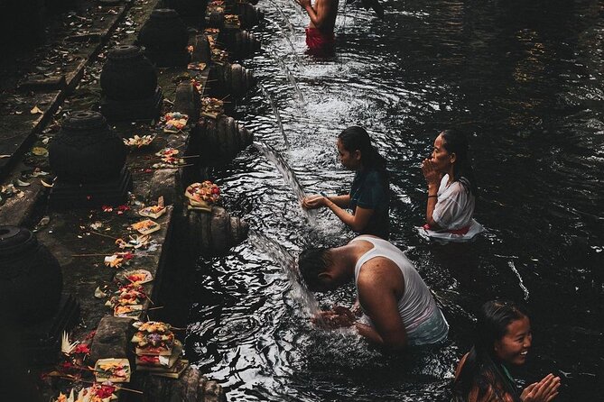 Monkey Forest, Holy Water Temple & Hot Springs Tours - Mount Batur lunch with a volcano view