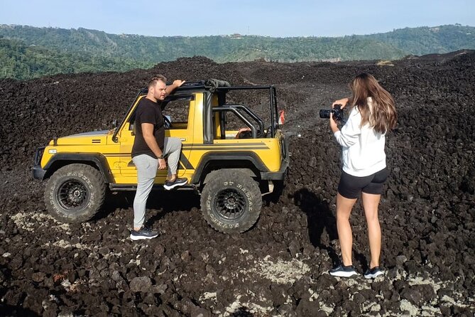 Mount Batur Black Lava Jeep Tour with Pickup - The 4WD Ride Across Mount Batur