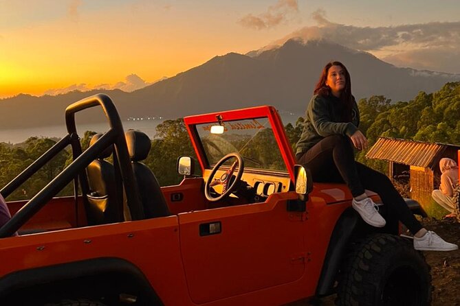 Mount Batur Jeep Adventure - Riding the jeep toward the sunrise viewpoint