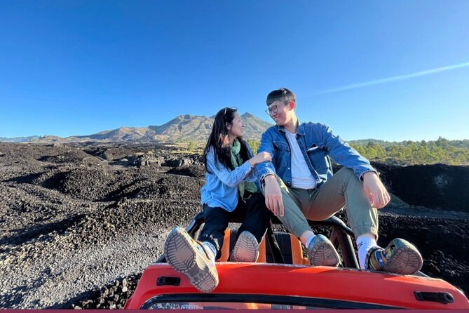 Mount Batur Jeep Adventure - Sunrise above Lake Batur