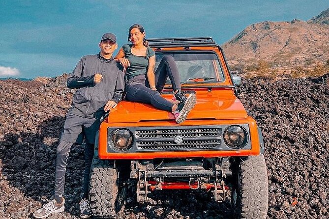 Mount Batur Jeep Sunrise & Hot Spring - All Inclusive Tour - The 1963 black lava field