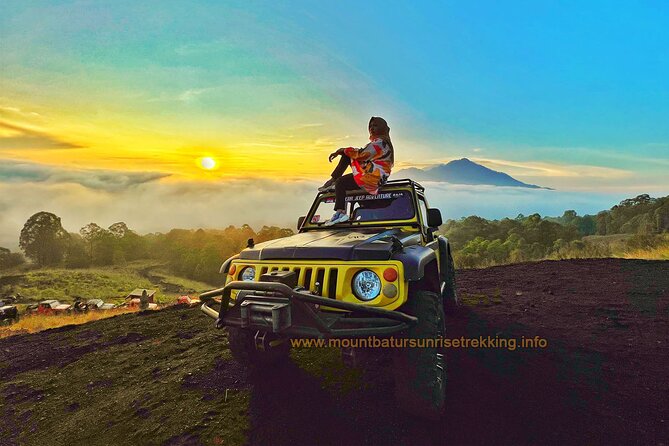 Mount Batur Jeep Sunrise (Private and Breakfast at Restaurant) - Reaching the sunrise point by Jeep
