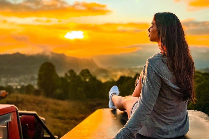 Mount Batur Jeep Sunrise with 4WD Adventures Tour - Sunrise from the 4WD jeep